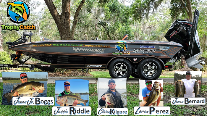trophycatch boat and finalists