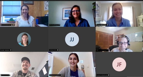 Project WILD Facilitators at virtual training