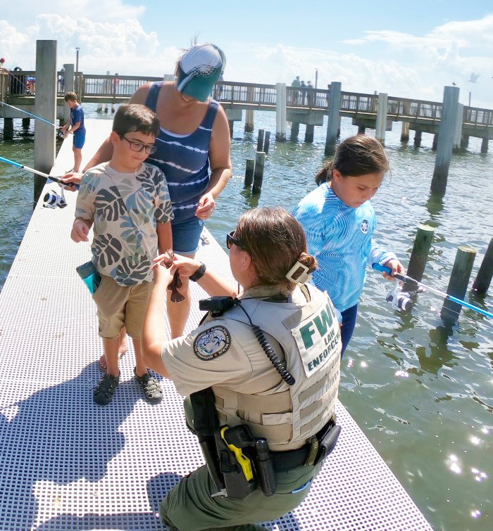 officer with youth