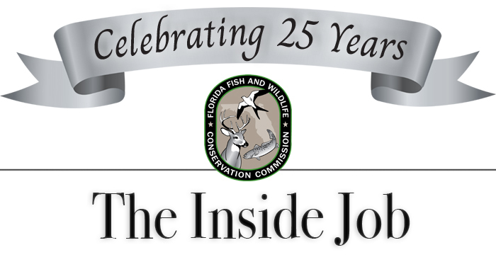 Inside Job masthead with Celebrating 25 Years banner and FWC logo