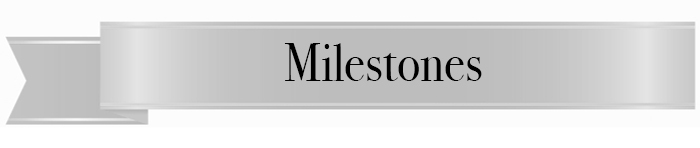 Milestones header