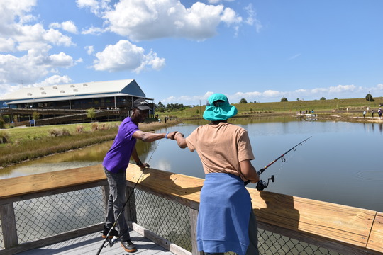 Students practice ethical angling