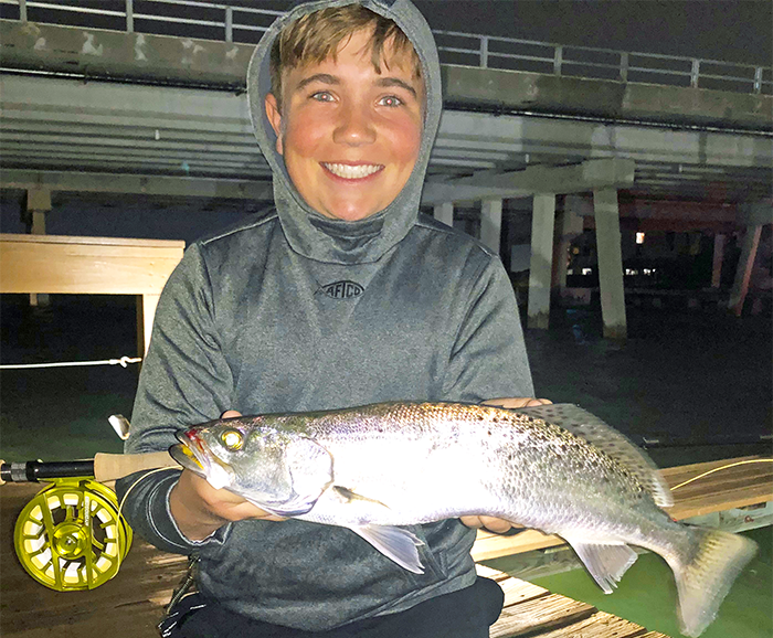 krieger holding fish