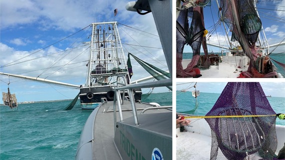  FWC Officers and a NOAA Officer were conducting patrols from FWC’s Offshore Patrol Vessel Trident.