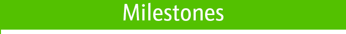 milestones header