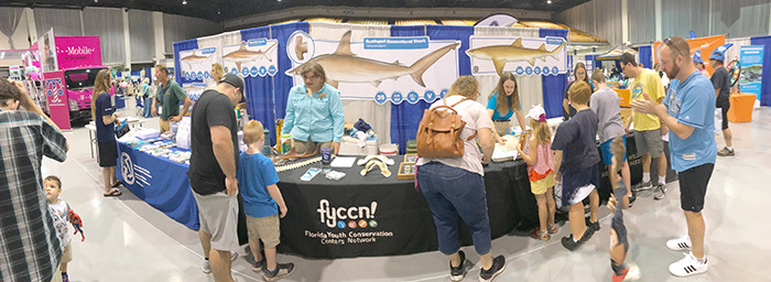 fyccn booth at event