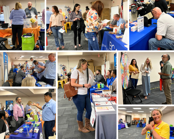 Health Fair photo collage