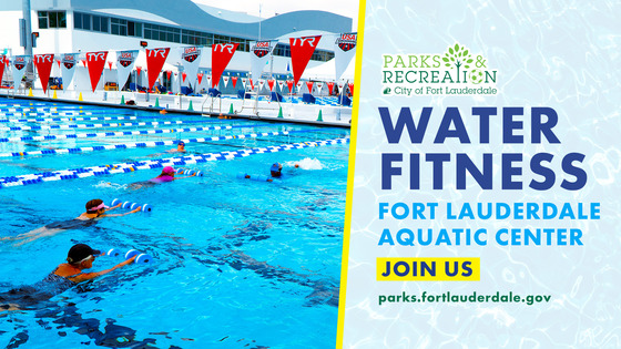 Water fitenss. Fort Lauderdale Aquatic Center. Join us. parks.fortlauderdale.gov