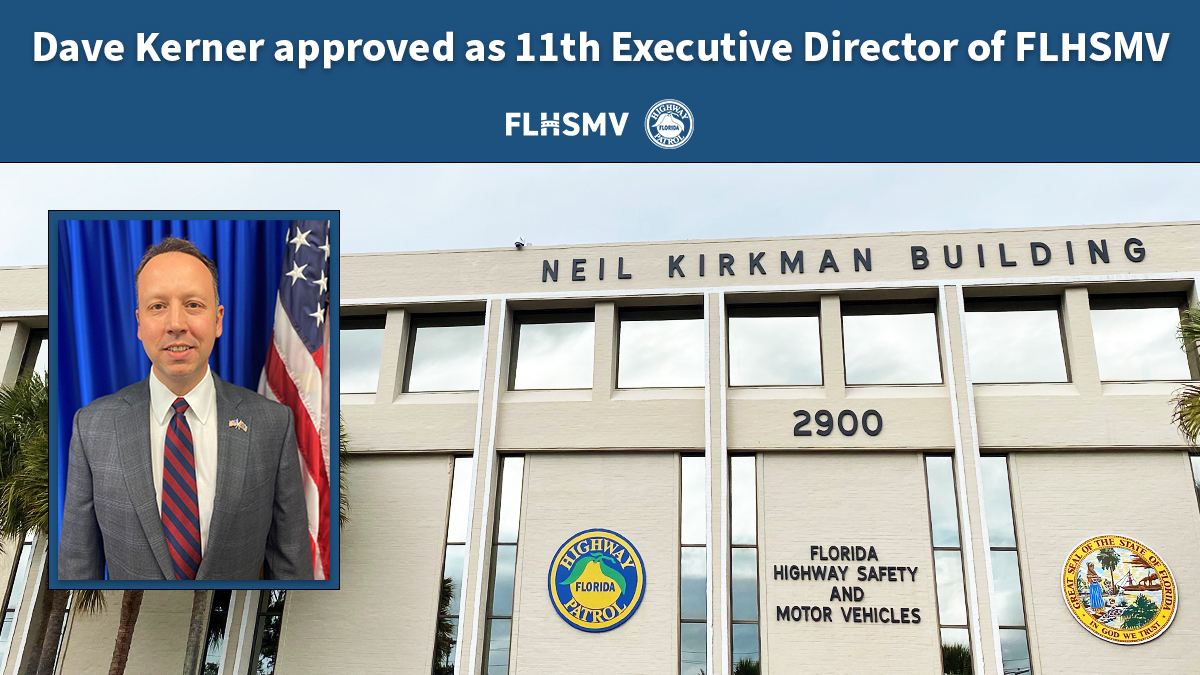 Dave Kerner approved as 11th Executive Director of FLHSMV