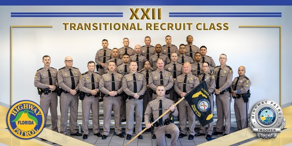 Florida Highway Patrol Congratulates the Graduation of Transitional Recruit Class XXII