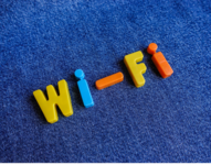 The word Wi-Fi 