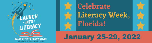 Celebrate Literacy Week, Florida! Banner