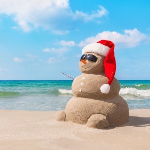 sand snowman