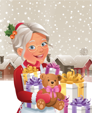 Mrs. Claus illustration
