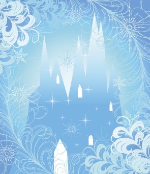 ice castle illustration