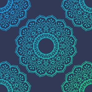 Snowflake Mandala 295-r