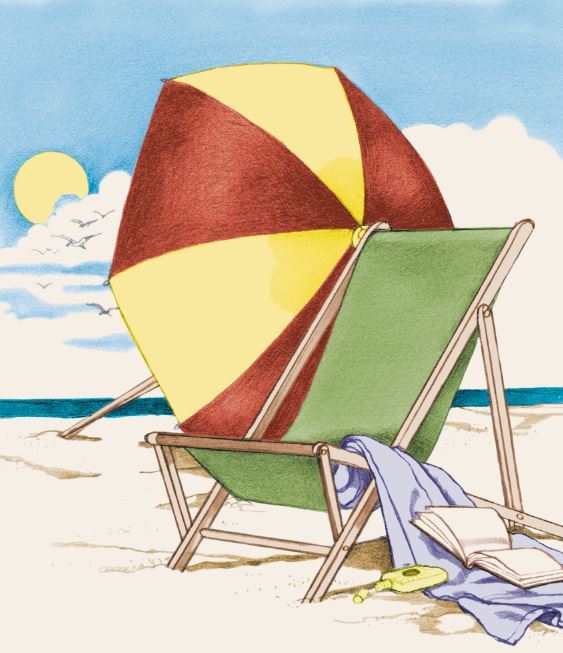 Illustration of a Beach