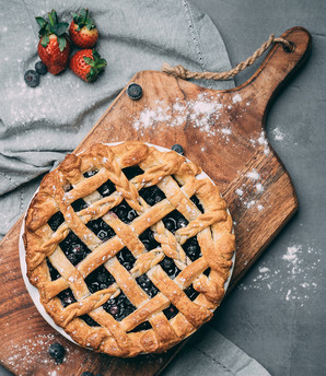 Homemade Blueberry Pie