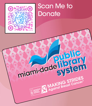 Pink library card