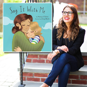 Author Nancy S. Torres with her book