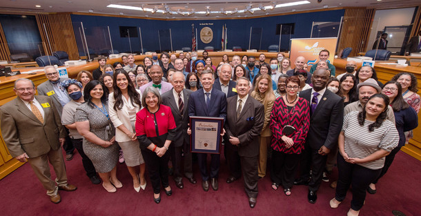 Group Photo During Library Proclamation Event