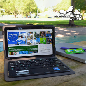 Tablet at Park