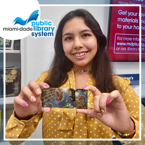 Teen Library Card Design Contest Winner