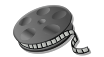 Illustration of a film reel