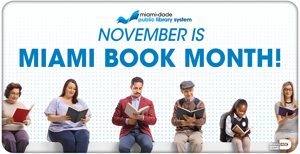 Diverse group of people reading books together