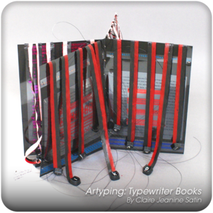 Artyping: Typewriter Books By Claire Jeanine Satin
