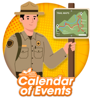 Illustration of a park ranger