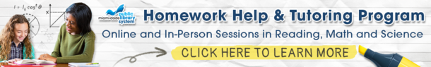 Homework Help & Tutoring Program - Click here to learn more