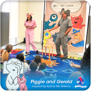 Piggie and Gerald Live Performance by the Miami Children's Museum