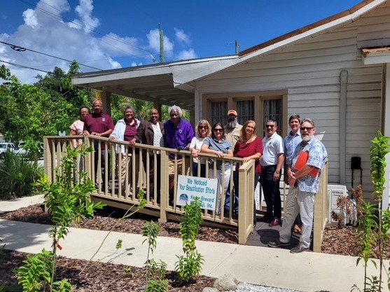 KBB SAT group and volunteers at the Founder's Museum