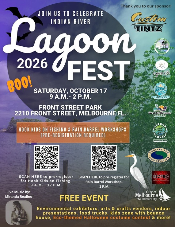 Indian River Lagoon Fest Event Poster