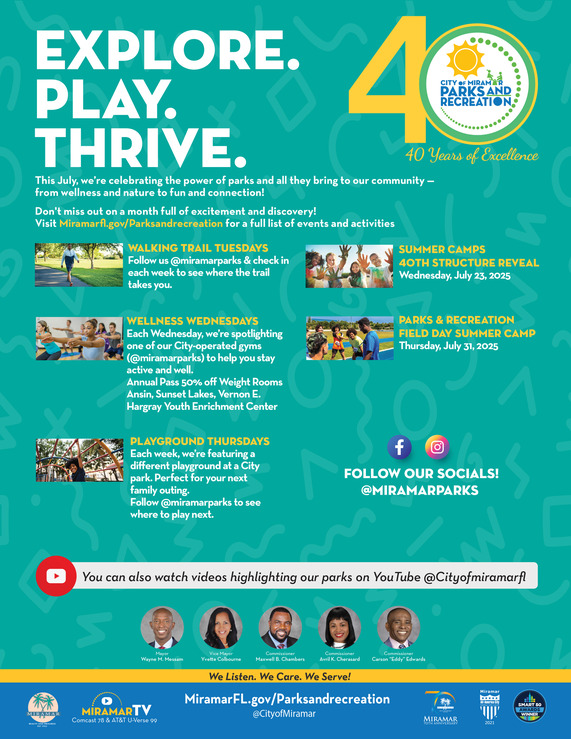 Park and Rec 40th Calendar