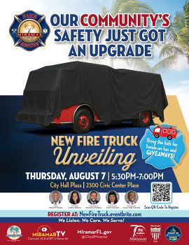 New Fire Truck Unveiling
