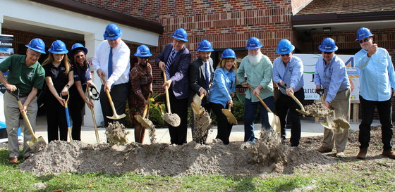 ground breaking annex building