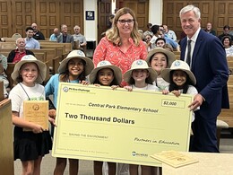 central park elem. students