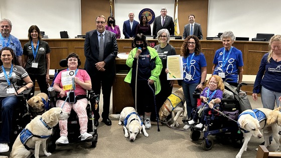 service dog month proclamation