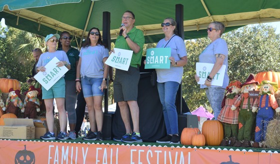 BeSMART Gun Locks at fall festival 2023