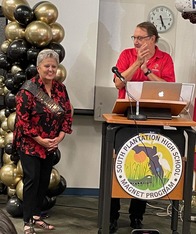 south plantation high  school custodian honored