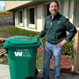 Councilmember Louis Reinstein at Pembroke Pines waste management plant