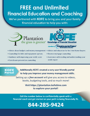 K.O.F.E Financial assistance
