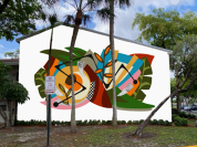 mural at jacaranda club