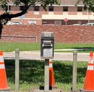 Utility box relocated