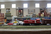 trains at the museum