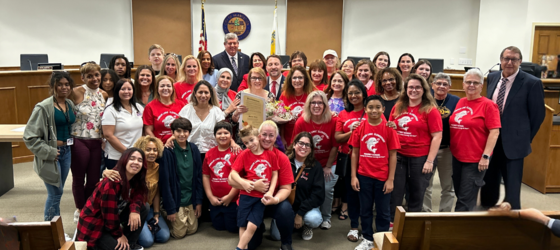 Mrs.Veliz retiring - group photo
