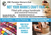 Not Your Mama's Craft Fair flyer