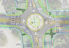 proposed cypress road improvement round about